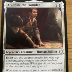 MTG Aradesh, the Founder [Fallout, Near Mint] Rare Magic The Gathering Card - Image 2