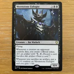 MTG Moonstone Eulogist [Bloomburrow Commander] Near Mint Rare Magic Card - Image 1