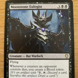 MTG Moonstone Eulogist [Bloomburrow Commander] Near Mint Rare Magic Card - Image 2