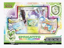 Pokemon TCG: SV Paldea Collection Sprigatito/Miraidon (4 Packs 3 Promos) Sealed! - Image 1