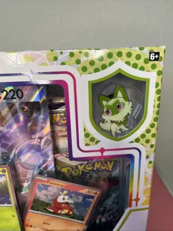 Pokemon TCG: SV Paldea Collection Sprigatito/Miraidon (4 Packs 3 Promos) Sealed! - Image 4