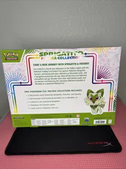 Pokemon TCG: SV Paldea Collection Sprigatito/Miraidon (4 Packs 3 Promos) Sealed! - Image 5