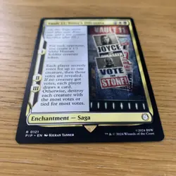 Vault 11: Voter's Dilemma ~ Commander: Fallout [ NearMint ] [ Magic MTG ] Rare - Image 3