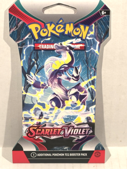 Pokemon Scarlet Violet Booster Pack Random Cover Art Sealed NEW - Image 1