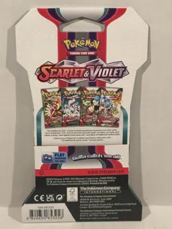Pokemon Scarlet Violet Booster Pack Random Cover Art Sealed NEW - Image 4
