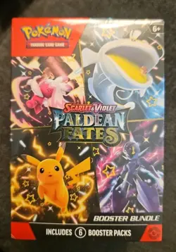 Pokemon Scarlet & Violet Paldean Fates Booster Bundle New Sealed - Image 1