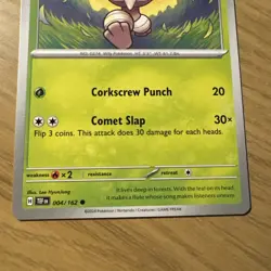 Nuzleaf (004/162) (Reverse Holo) Temporal Forces - Pokemon TCG X2 - Image 4