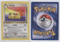 Persian Italian 1st Ed. Pokemon Jungle #42 1999 00q0 - Image 3