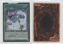 Invocation 1st Ed. YuGiOh Maximum Gold: El Dorado #MGED-EN044 02l5 - Image 3