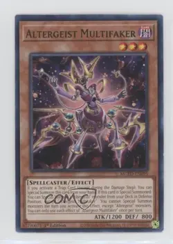 Altergeist Multifaker 1st Ed. YuGiOh Maximum Gold: El Dorado #MGED-EN095 7ba - Image 1
