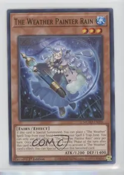 The Weather Painter Rain 1st Ed. YuGiOh Maximum Gold: El Dorado #MGED-EN096 7ba - Image 1