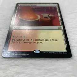MTG ~ Battlefield Forge ~ Dominaria United Commander ~ Near Mint ~ Rare Magic - Image 3