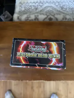 YuGiOh LEGENDARY HERO DECKS Box Set 3 Decks Factory Sealed - Image 3