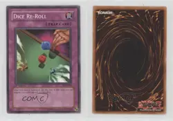 Dice Re-Roll 1st Ed. YuGiOh Dark Crisis #DCR-100 2003 1de9 - Image 3