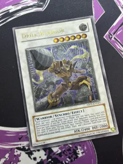Yugioh Drill Warrior ABPF-EN041 Ultimate Rare Unlimited NM Absolute Powerforce - Image 1