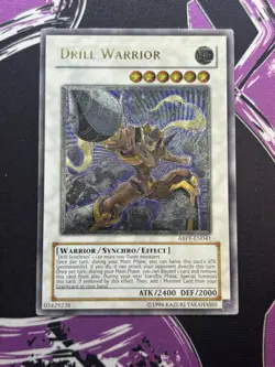 Yugioh Drill Warrior ABPF-EN041 Ultimate Rare Unlimited NM Absolute Powerforce - Image 5