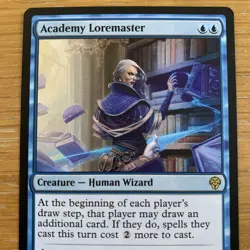 MTG ~ Academy Loremaster ~ Dominaria United ~ Near Mint ~ Rare Magic Card - Image 2