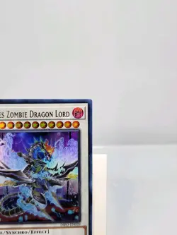 Red-Eyes Zombie Dragon Lord DIFO-EN039 Ultra Rare 1st Edition Yugioh - Image 3
