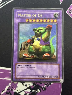 Yugioh Master Of Oz SOD-EN035 Ultimate Rare Unlimited LP Soul of the Duelist - Image 1