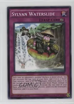 Sylvan Waterslide 1st Ed. YuGiOh Mega-Tins Mega Pack #MP15-EN042 12bz - Image 1