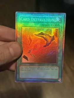 Yugioh Card Destruction SDY-042 Super Rare Unlimited HEAVY HOLO BLEED ERROR NM 412897559439 - Image 1