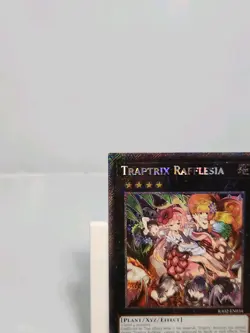 Traptrix Rafflesia RA02-EN034 Platinum Secret Rare 1st Edition Yugioh - Image 2