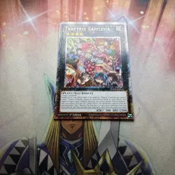 Traptrix Rafflesia RA02-EN034 Platinum Secret Rare 1st Edition Yugioh - Image 1