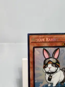 Rescue Rabbit RA02-EN008 Prismatic Collector's Rare 1st Edition Yugioh - Image 2