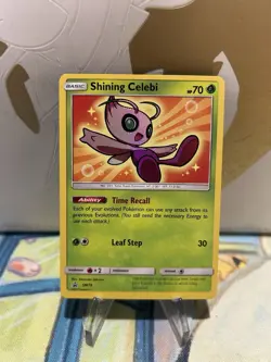 Shining Celebi - SM79 - SM Black Star Promo NM, English Pokemon Pokemon Promos - Image 1