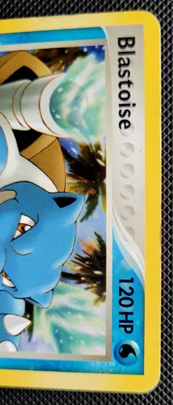 Pokemon Card TCG Blastoise Rare Holo EX Crystal Guardians 14/100 Vintage 2006 - Image 4