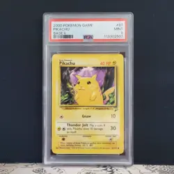 PSA 9 Pikachu 87/130 Base Set 2 Pokemon Card WOTC - Image 1