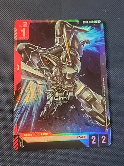 Ginn Alternate Art Foil - ST04-008 C+ NM Seed Strike - Gundam TCG Card Game - Image 1
