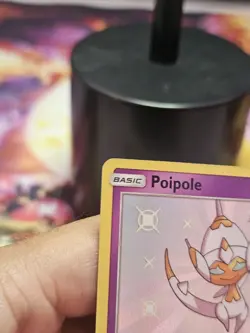 RAW! NM Poipole SHINY SV19/SV94 Hidden Fates Holo Foil Rare Pokemon Card - Image 4