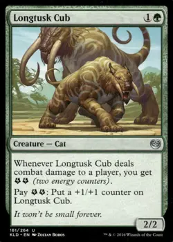 Longtusk Cub 161/264 Kaladesh MTG Magic the Gathering card - Image 1