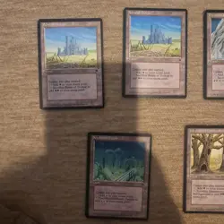 Magic The Gathering Fallen Empires Uncommon Land Card Lot 1994 Mtg Dwarven Ruins - Image 3