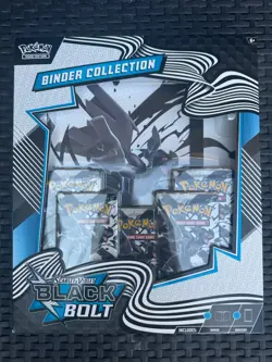Pokemon TCG: S&V - Black Bolt Binder Collection & Unova Poster Collection Sealed - Image 4