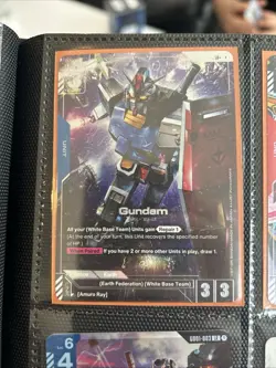 Gundam - GD01-001 - LR+ Alt Art - Newtype Rising - Gundam TCG Card Game - Image 1