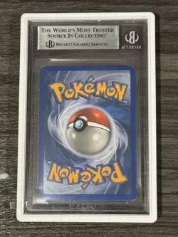 Pokemon Charizard Gold Star EX Dragon Frontiers Holo Card #100 Beckett 8 - Image 2
