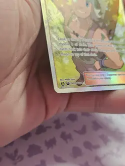 RAW! NM Hiker SV85/SV94 Hidden Fates Full Art Trainer Holo Pokemon Card - Image 5
