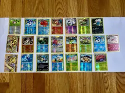 Pokemon XY Holo Reverse Card Lot of 22 2015/16 - Image 1