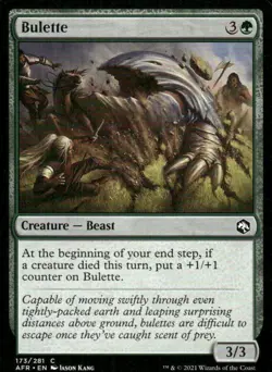 Bulette 173/281 AIFR MTG Magic the Gathering card - Image 1