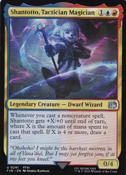 MTG Final Fantasy - Shantotto, Tactician Magician - FIN 241 - Regular - Image 2