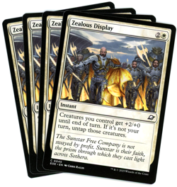 x4 Zealous Display - 0045 - Edge of Eternities - MTG - NM Ships Now - Image 1