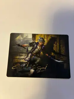 Locke Cole Gold Stamped 15/53 Signature Art Final Fantasy Art Series NM MTG TCG - Image 1