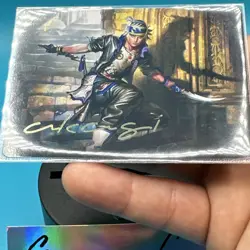 Locke Cole Gold Stamped 15/53 Signature Art Final Fantasy Art Series NM MTG TCG - Image 3