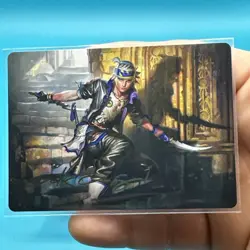 Locke Cole Gold Stamped 15/53 Signature Art Final Fantasy Art Series NM MTG TCG - Image 4