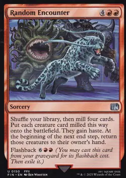 MTG Final Fantasy - Random Encounter - FIN 150 - Regular - Image 2