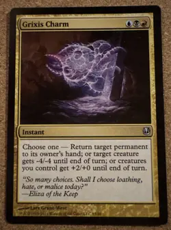 Grixis Charm - Duel Decks: Ajani vs. Nicol Bolas - Magic the Gathering MTG - Image 1