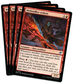 x4 Weftstalker Ardent - 0169 - Edge of Eternities - MTG - NM Ships Now - Image 1