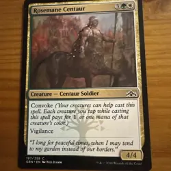MTG Guilds of Ravnica Rosemane Centaur 197/259 NM - Image 1